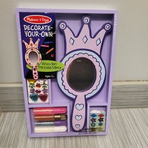 Decorate-Your-Own Wooden Princess Mirror - Melissa & Doug